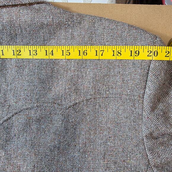 Vintage Kenny Rogers Western Blazer Mens 48R USA Made Leather Elbow Patch Cowboy - Picture 9 of 13